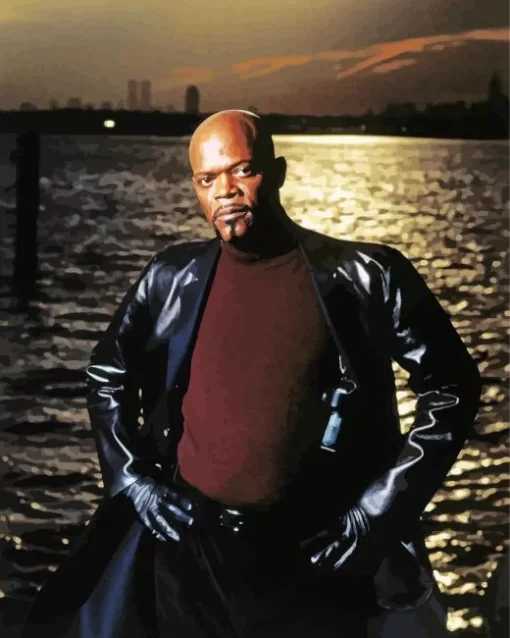 Samuel L Jackson In Shaft Diamond Painting