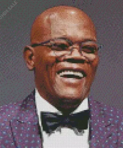 Samuel L Jackson In Suit Diamond Painting