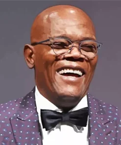 Samuel L Jackson In Suit Diamond Painting