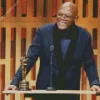 Samuel L Jackson With Award Diamond Painting