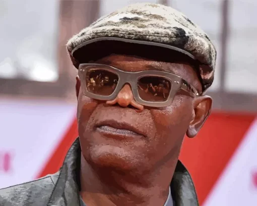 Samuel L Jackson With Sunglasses Diamond Painting