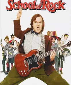 School Of Rock Jack Black Diamond Painting