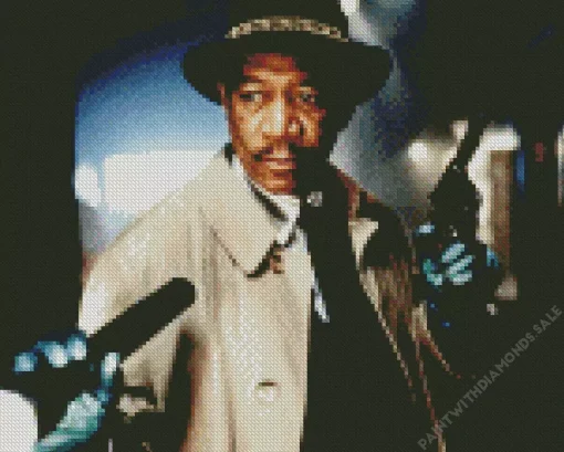 Se7en Morgan Freeman Diamond Painting