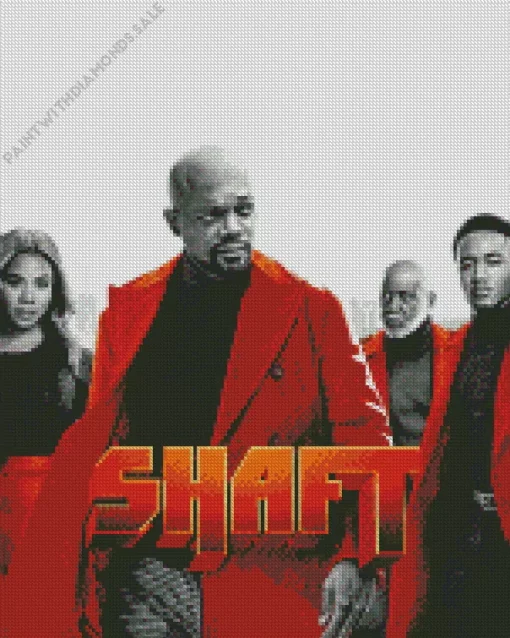 Shaft Samuel L Jackson Diamond Painting