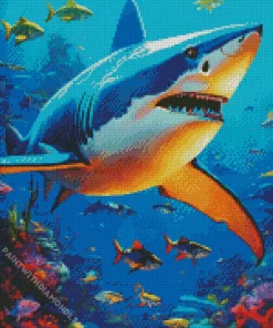 Shark Diamond Painting