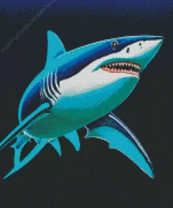 Shark In The Ocean Diamond Painting