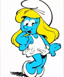 Smurfette Diamond Painting