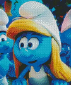 Gargamel The Smurfs Smurfette Diamond Painting