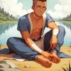 Sokka Anime Diamond Painting