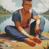 Sokka Anime Diamond Painting