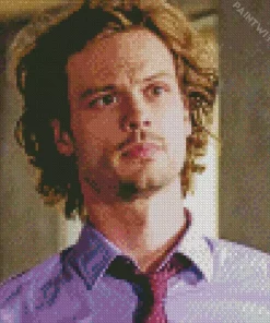 Spencer Reid Character Diamond Painting