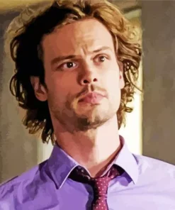 Spencer Reid Character Diamond Painting