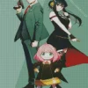 Spy × Family Anime Art Diamond Painting