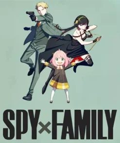 Spy × Family Anime Poster Diamond Painting