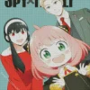 Spy × Family Poster Diamond Painting