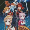 Sword Art Online Anime Diamond Painting