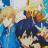 Sword Art Online Eugeo Kirito And Alice Diamond Painting