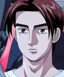 Takumi Fujiwara Initial D Diamond Painting