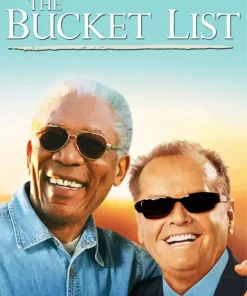 The Bucket List Morgan Freeman Diamond Painting