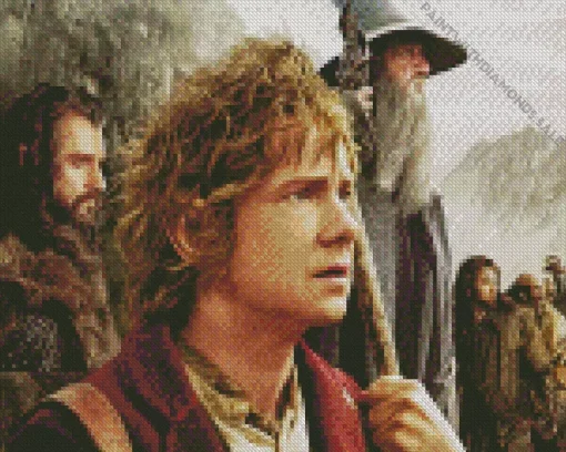 The Hobbit Characters Diamond Painting