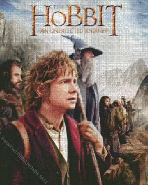 The Hobbit Movie Poster Diamond Painting