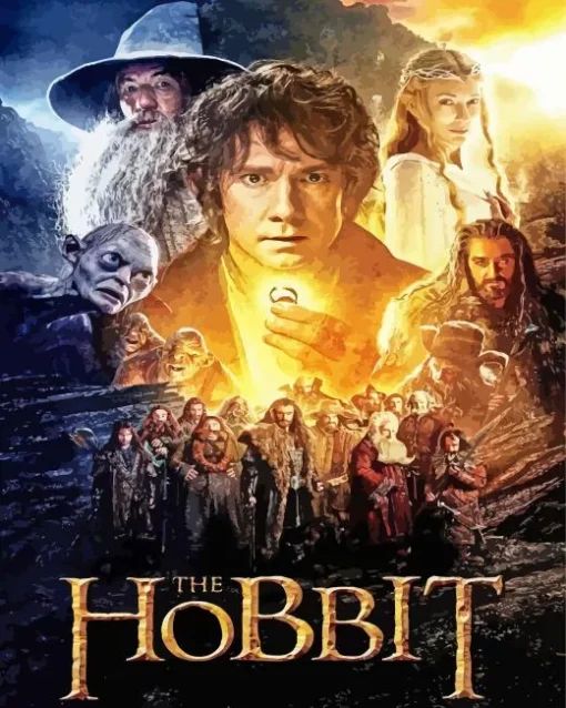 The Hobbit Poster Diamond Painting