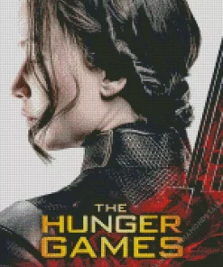 The Hunger Games Movie Poster Diamond Painting