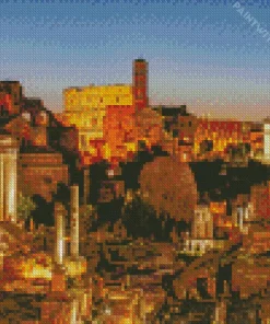 The Roman Forum Diamond Painting