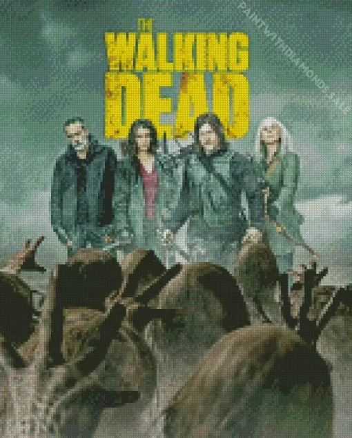 The Walking Dead Serie Diamond Painting