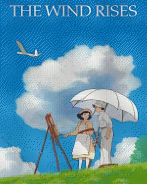 The Wind Rises Diamond Painting