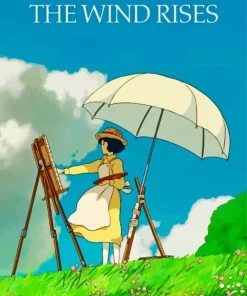 The Wind Rises Anime Diamond Painting