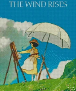 The Wind Rises Anime Diamond Painting