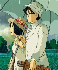 The Wind Rises Characters Diamond Painting