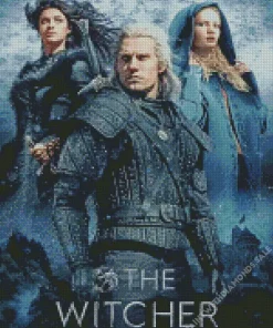 The Witcher Poster Art Diamond Painting