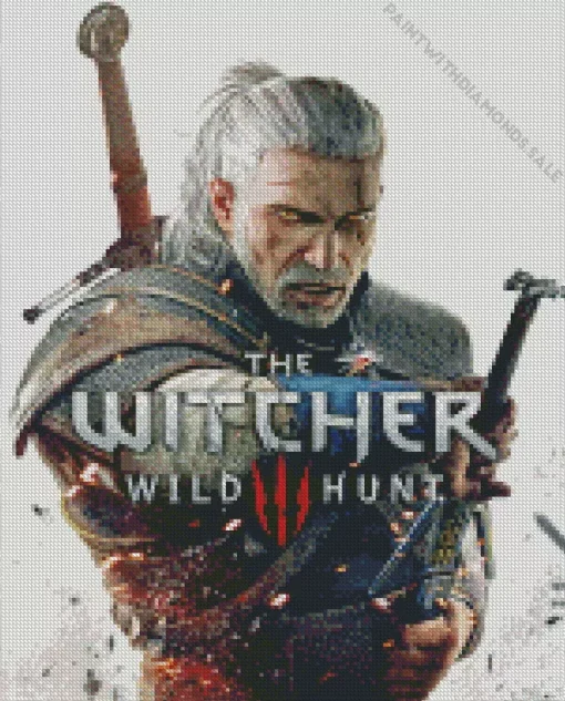 The Witcher Serie Poster Diamond Painting