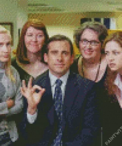 The Office Characters Diamond Painting