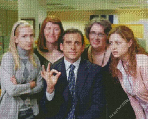 The Office Characters Diamond Painting