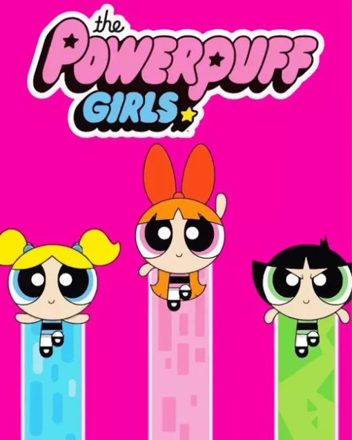 The Powerpuff Girls Animated Series Diamond Painting