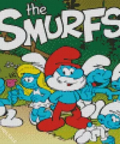 The Smurfs Diamond Painting