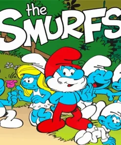 The Smurfs Diamond Painting