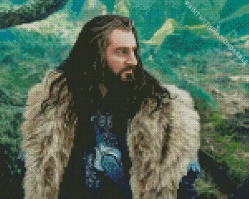 Thorin Oakenshield The Hobbit Diamond Painting