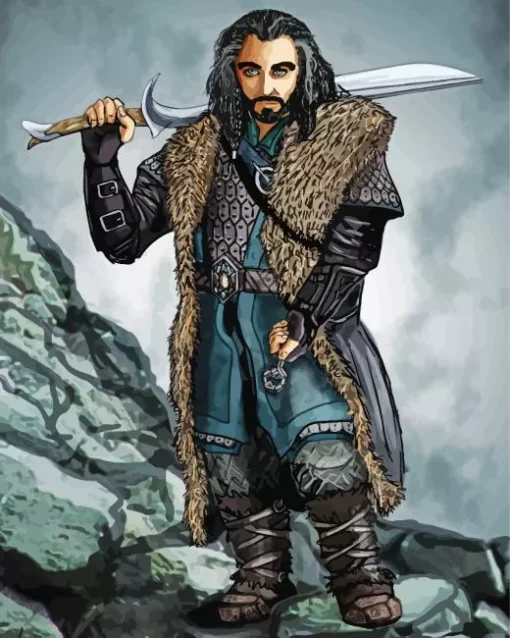 Thorin Oakenshield Art Diamond Painting