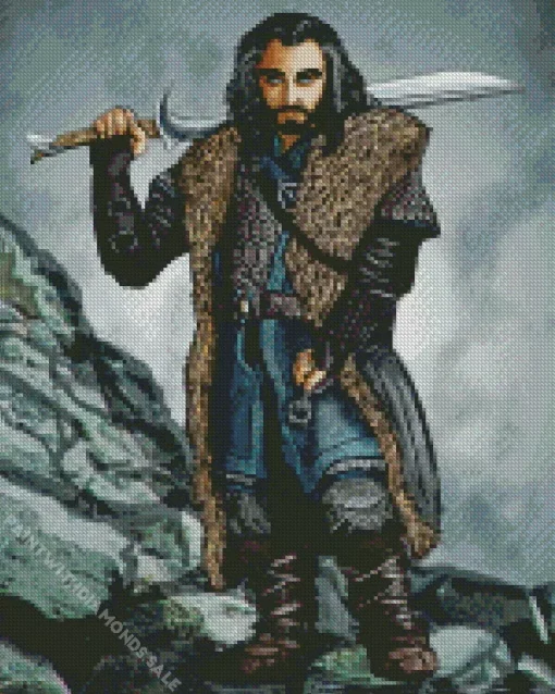 Thorin Oakenshield Art Diamond Painting