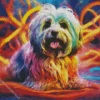 Tibetan Terrier Diamond Painting