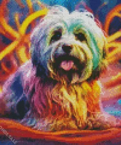 Tibetan Terrier Diamond Painting