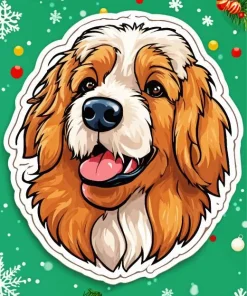 Tibetan Terrier Head Diamond Painting