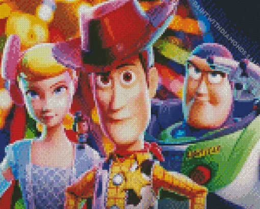 Toy Story Characters Diamond Painting