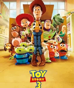 Toy Story Movie Poster Diamond Painting