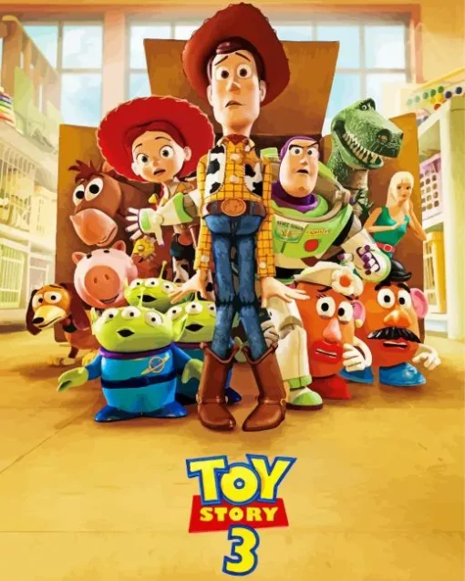 Toy Story Movie Poster Diamond Painting