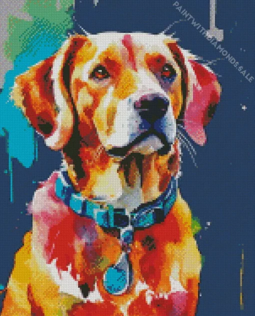 Vizsla Art Diamond Painting